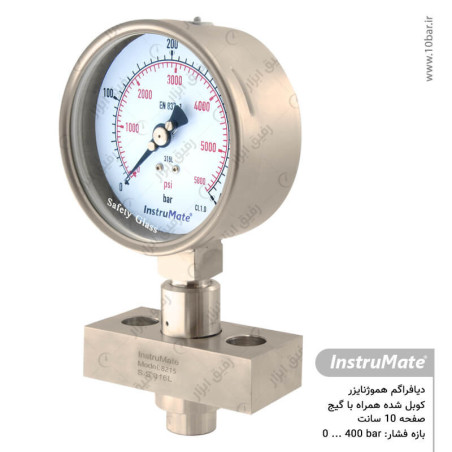 دیافراگم هموژنایزر با فشارسنج مدل 990.30
