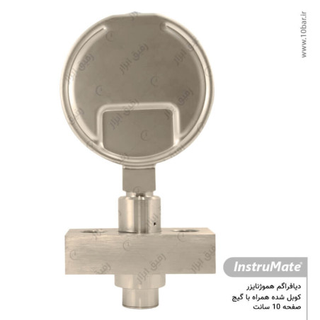 دیافراگم هموژنایزر با فشارسنج مدل 990.30