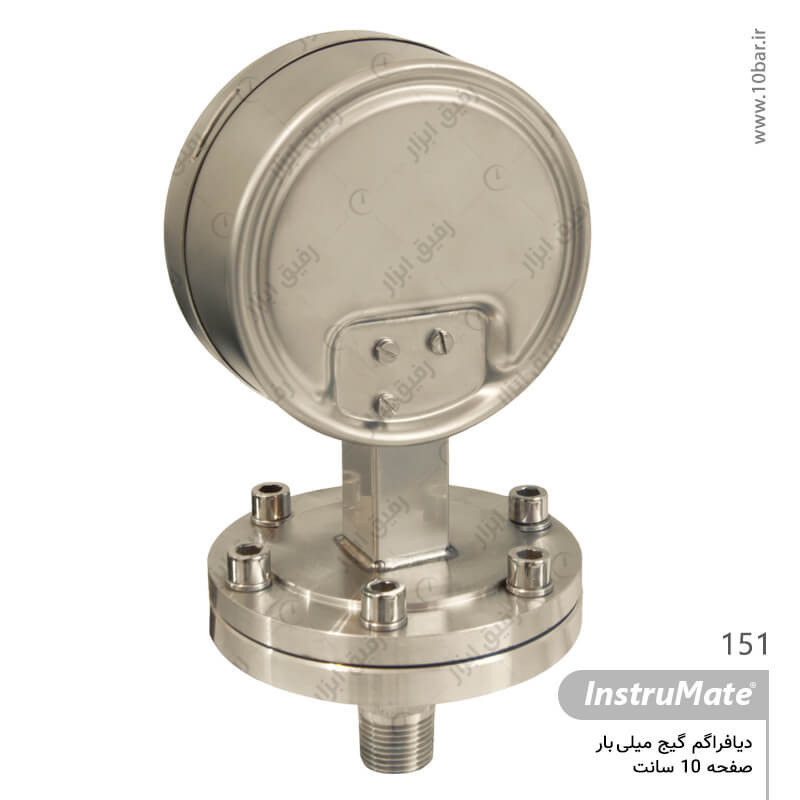 گیج میلی بار دیافراگمی InstruMate مدل 151