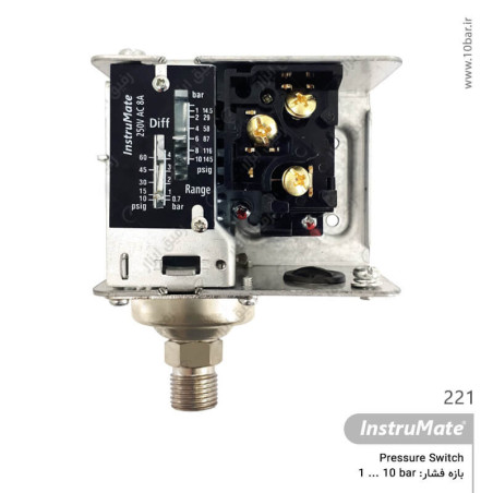 پرشر سوئیچ InstruMate Model 221-G4