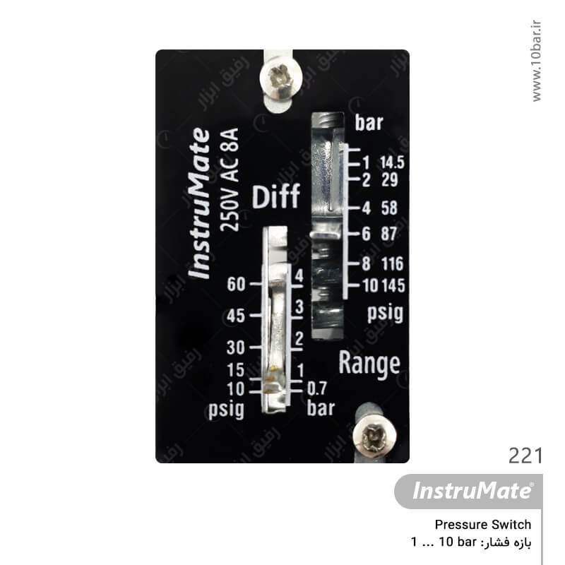 پرشر سوئیچ InstruMate Model 221-G4