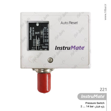 پرشر سوئیچ InstruMate Model 221-G4