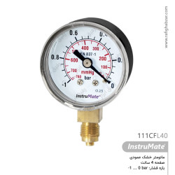 مانومتر خشک InstruMate صفحه 4 سانت عمودی