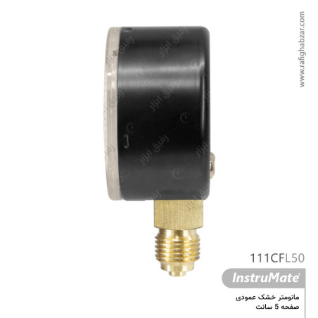 مانومتر خشک InstruMate صفحه 5 سانت عمودی