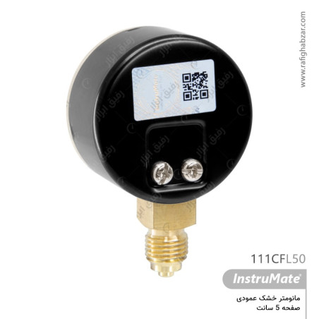 مانومتر خشک InstruMate صفحه 5 سانت عمودی