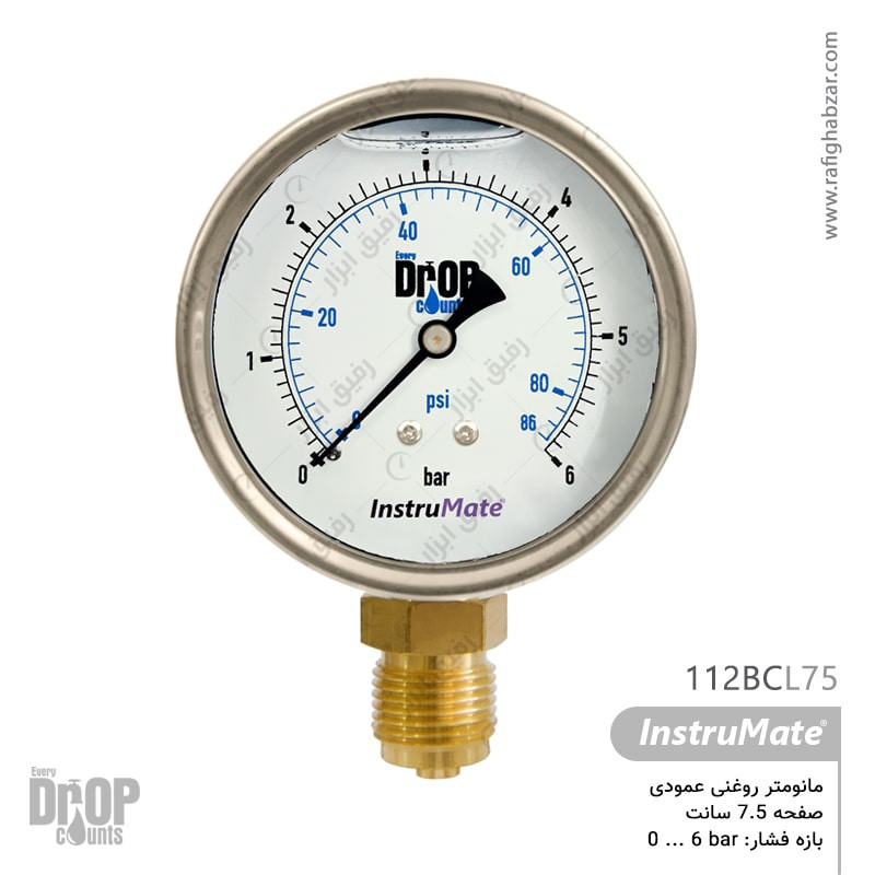 فشارسنج روغنی InstruMate مدل Drop